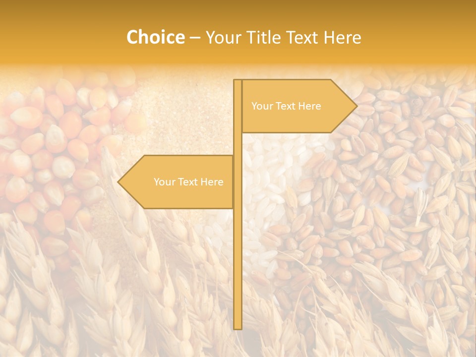 Background Mill Flour PowerPoint Template