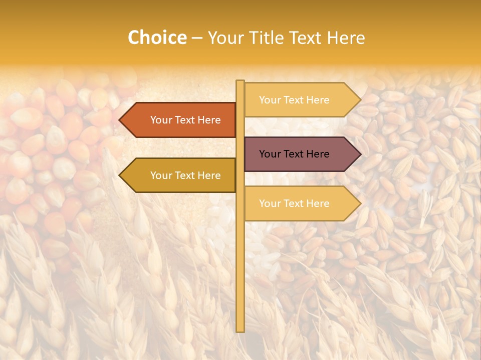 Background Mill Flour PowerPoint Template