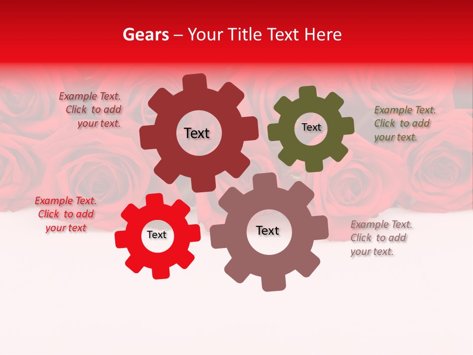 Leaf Isolated Gift PowerPoint Template