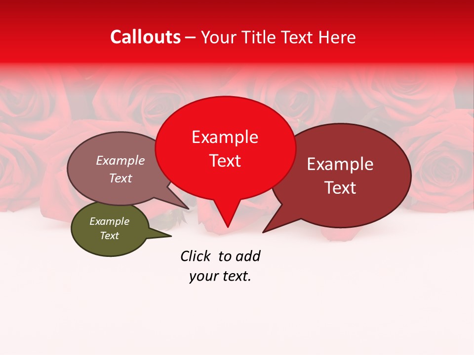 Leaf Isolated Gift PowerPoint Template