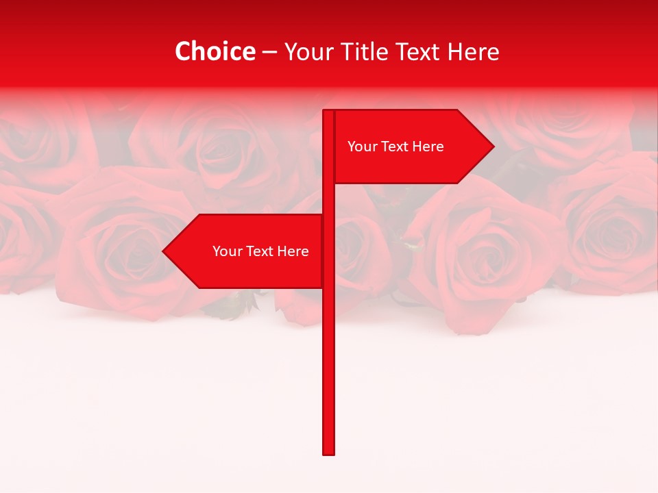 Leaf Isolated Gift PowerPoint Template