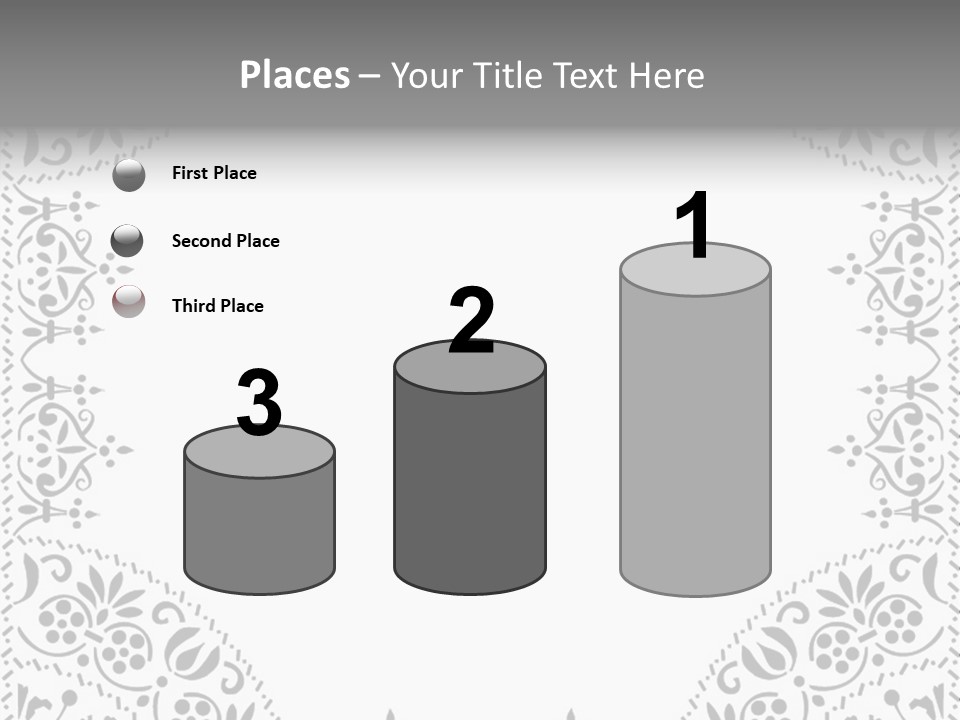 Vector Pen Image PowerPoint Template