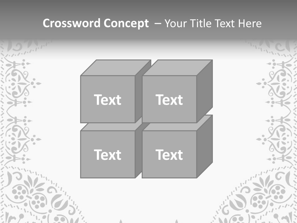 Vector Pen Image PowerPoint Template