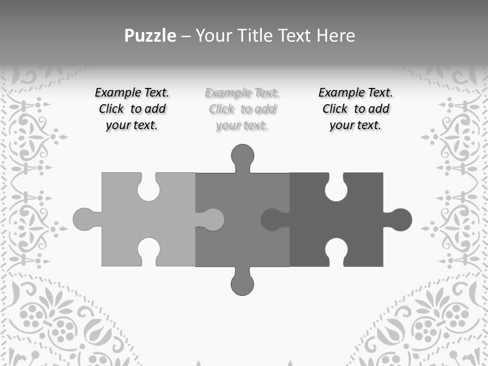 Vector Pen Image PowerPoint Template