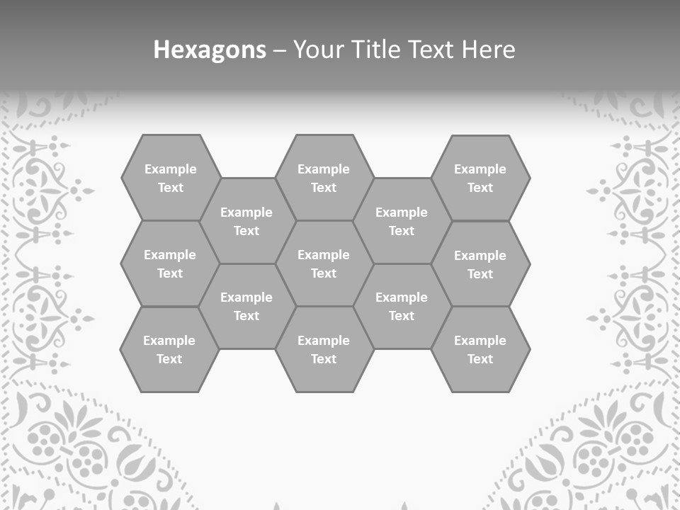 Vector Pen Image PowerPoint Template