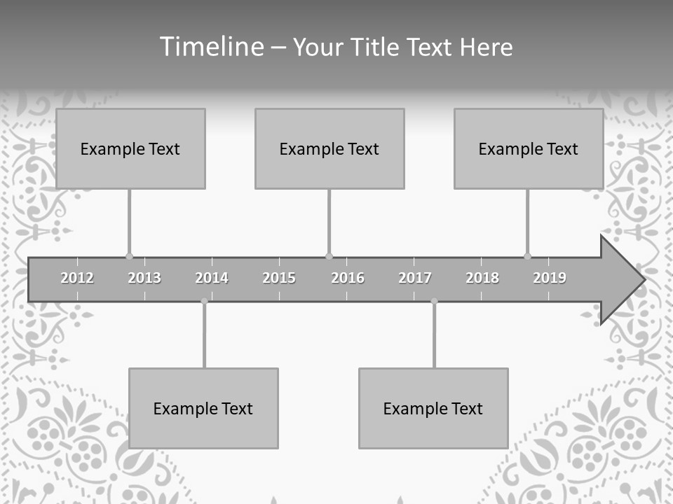 Vector Pen Image PowerPoint Template