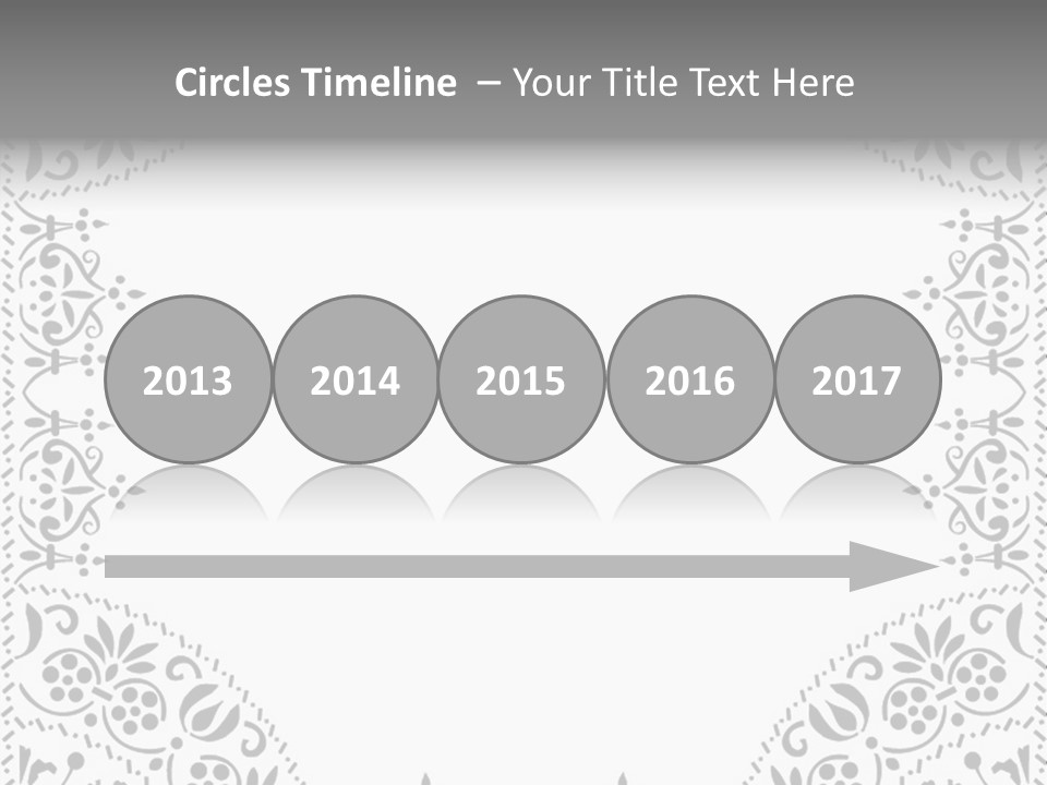 Vector Pen Image PowerPoint Template