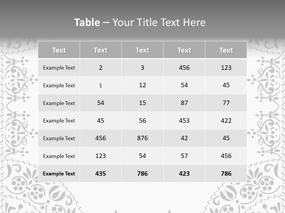 Vector Pen Image PowerPoint Template