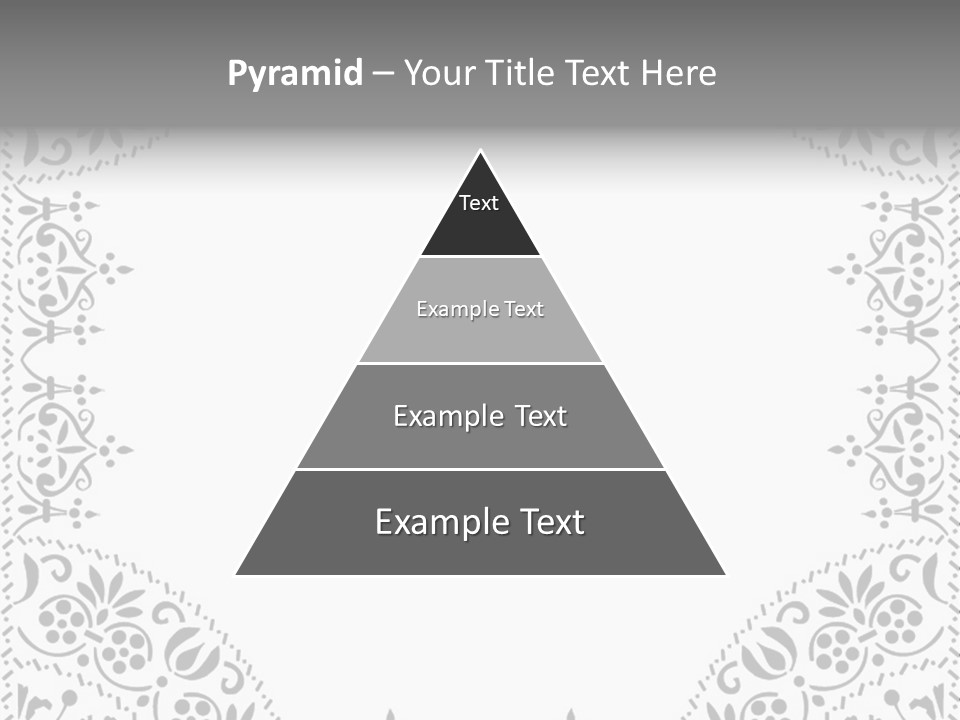 Vector Pen Image PowerPoint Template