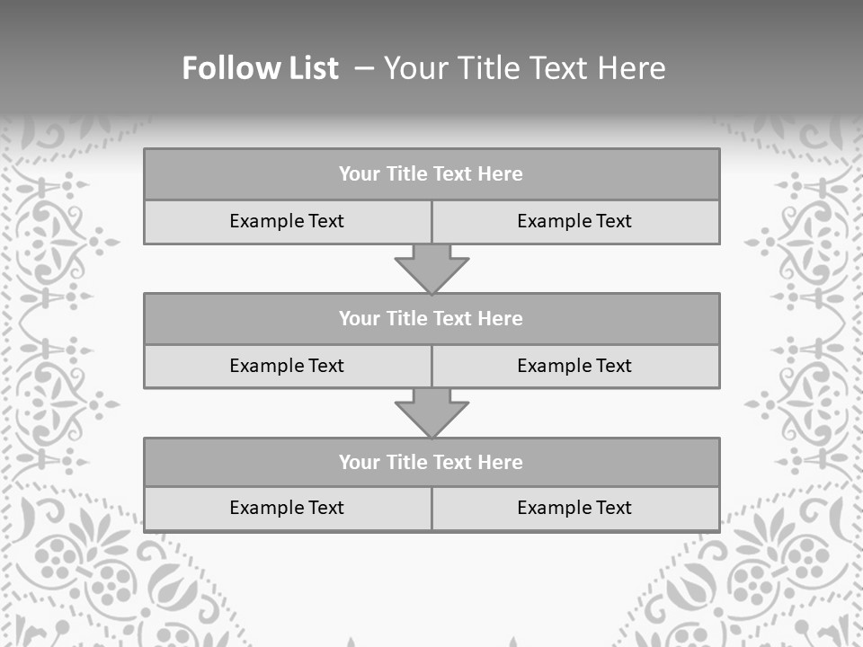 Vector Pen Image PowerPoint Template