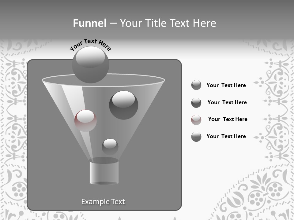 Vector Pen Image PowerPoint Template