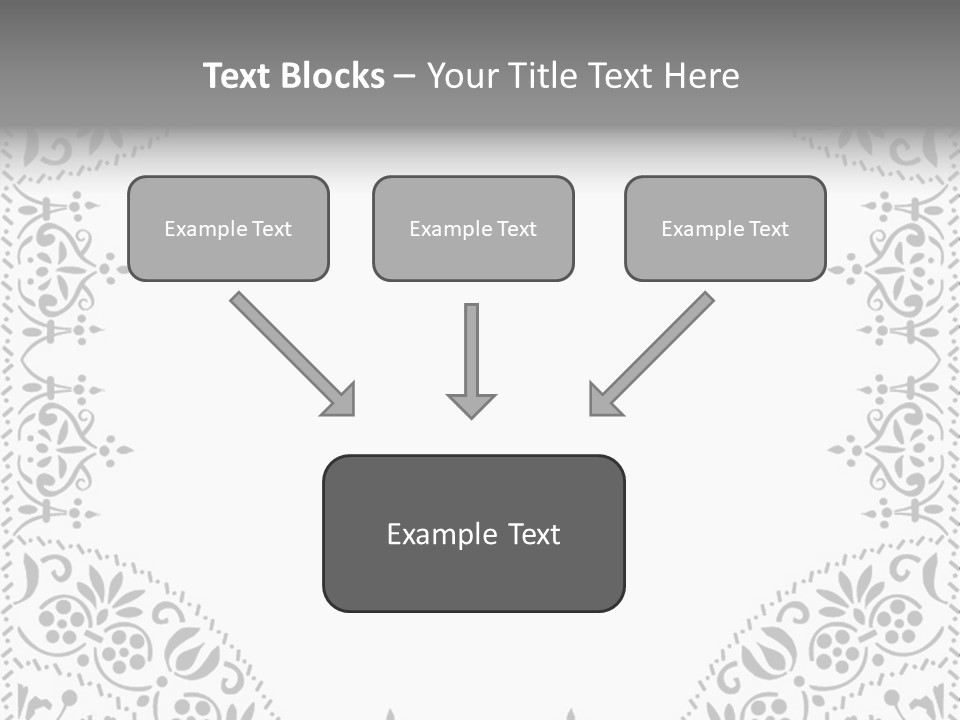 Vector Pen Image PowerPoint Template