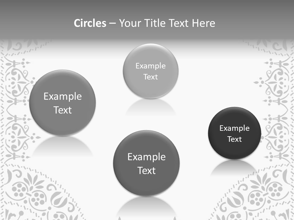 Vector Pen Image PowerPoint Template