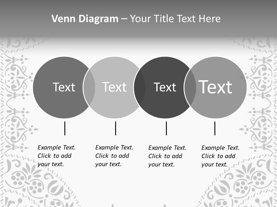 Vector Pen Image PowerPoint Template