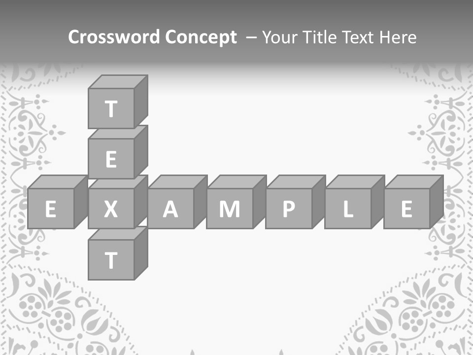 Vector Pen Image PowerPoint Template