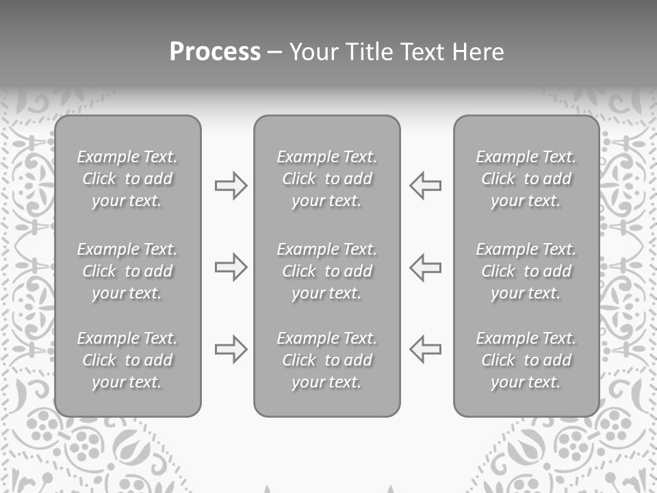 Vector Pen Image PowerPoint Template