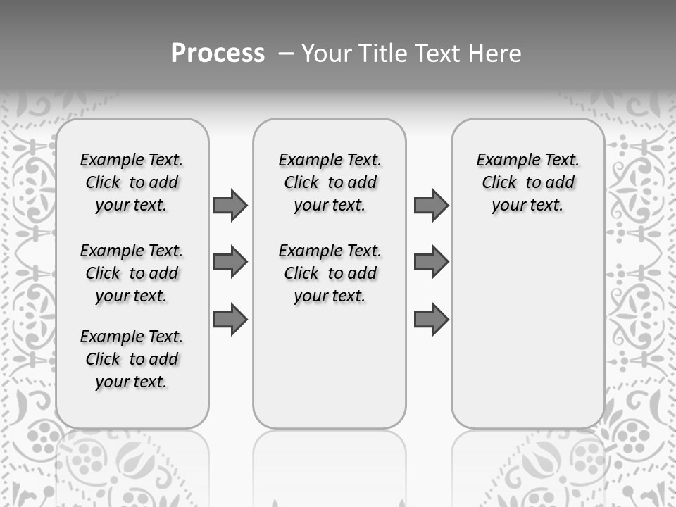 Vector Pen Image PowerPoint Template