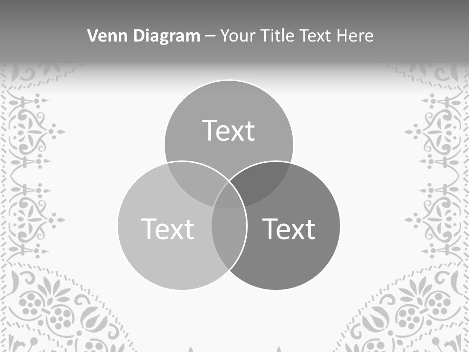 Vector Pen Image PowerPoint Template