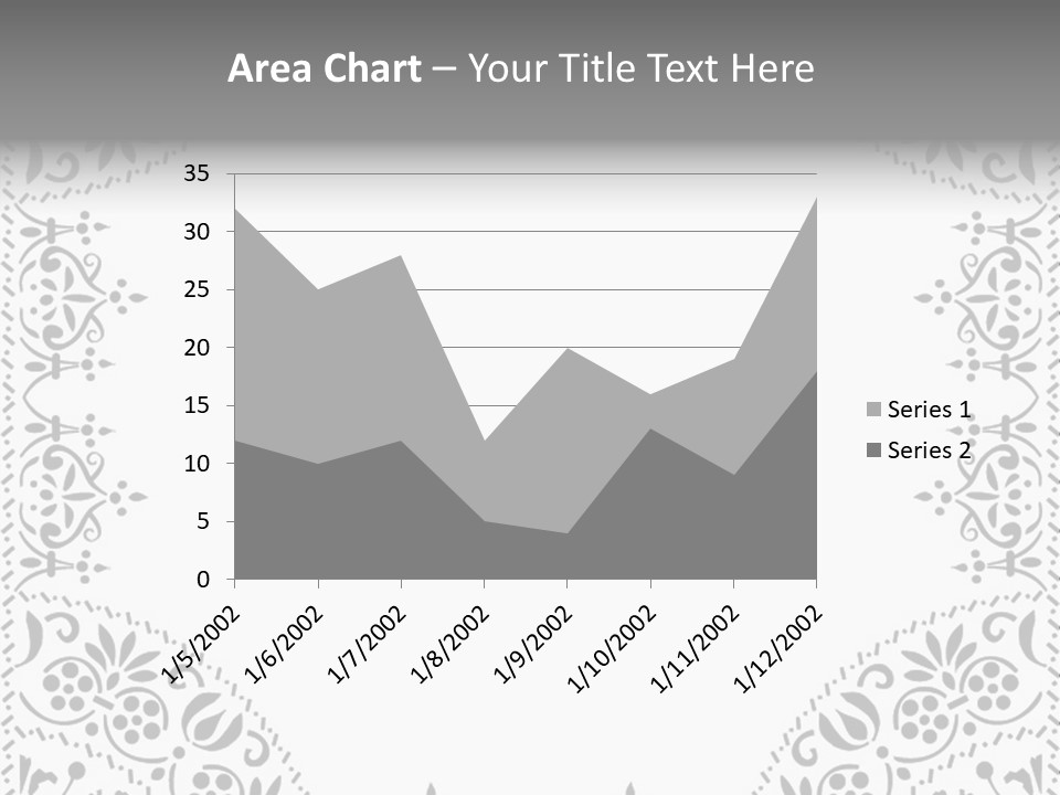 Vector Pen Image PowerPoint Template