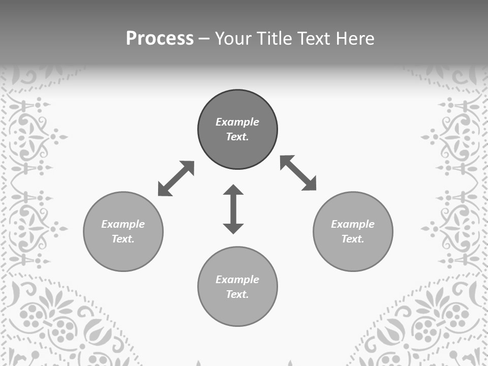 Vector Pen Image PowerPoint Template