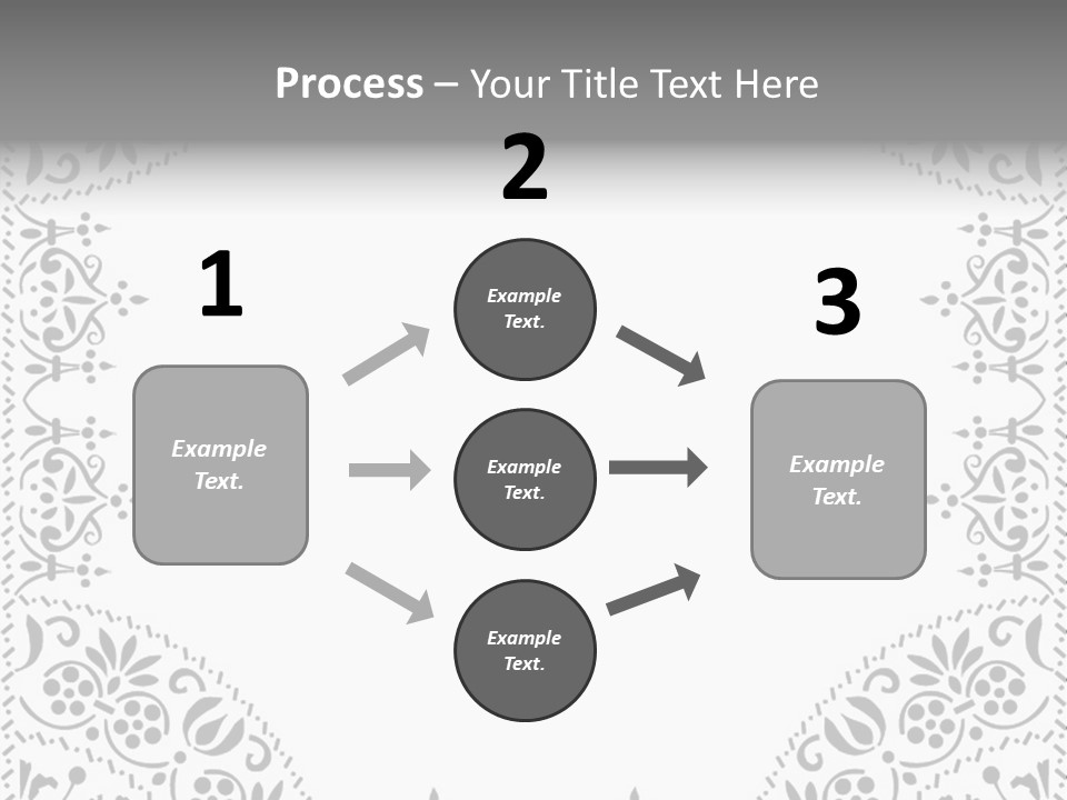 Vector Pen Image PowerPoint Template
