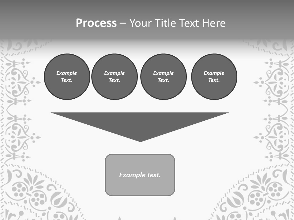 Vector Pen Image PowerPoint Template