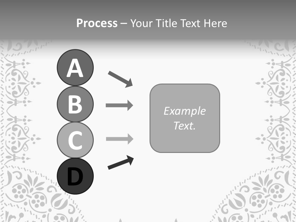 Vector Pen Image PowerPoint Template
