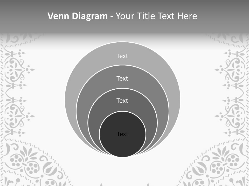 Vector Pen Image PowerPoint Template