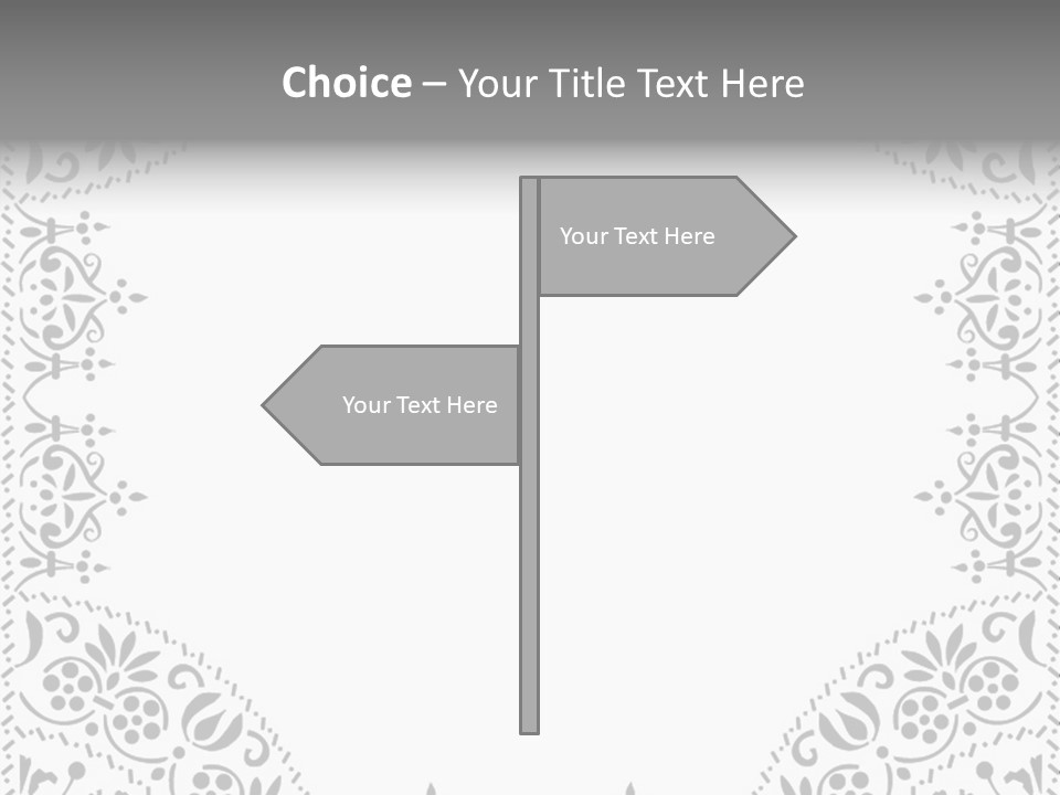 Vector Pen Image PowerPoint Template