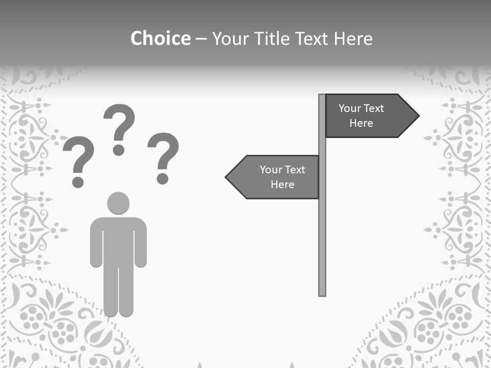 Vector Pen Image PowerPoint Template