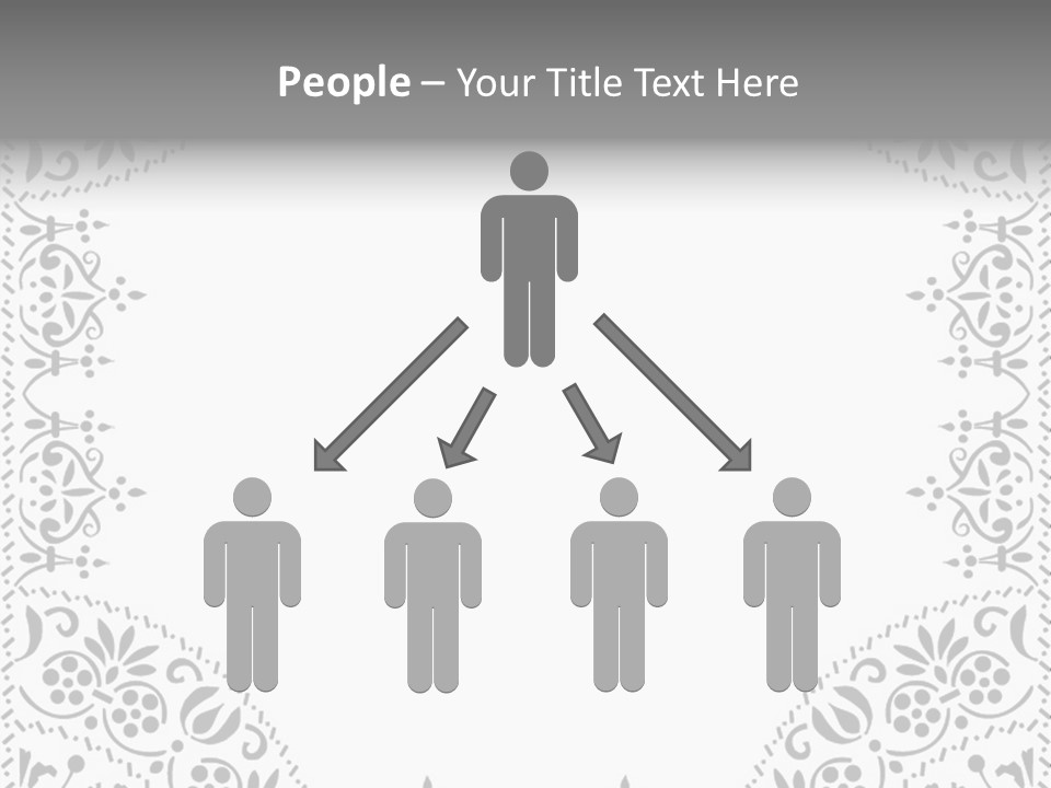 Vector Pen Image PowerPoint Template