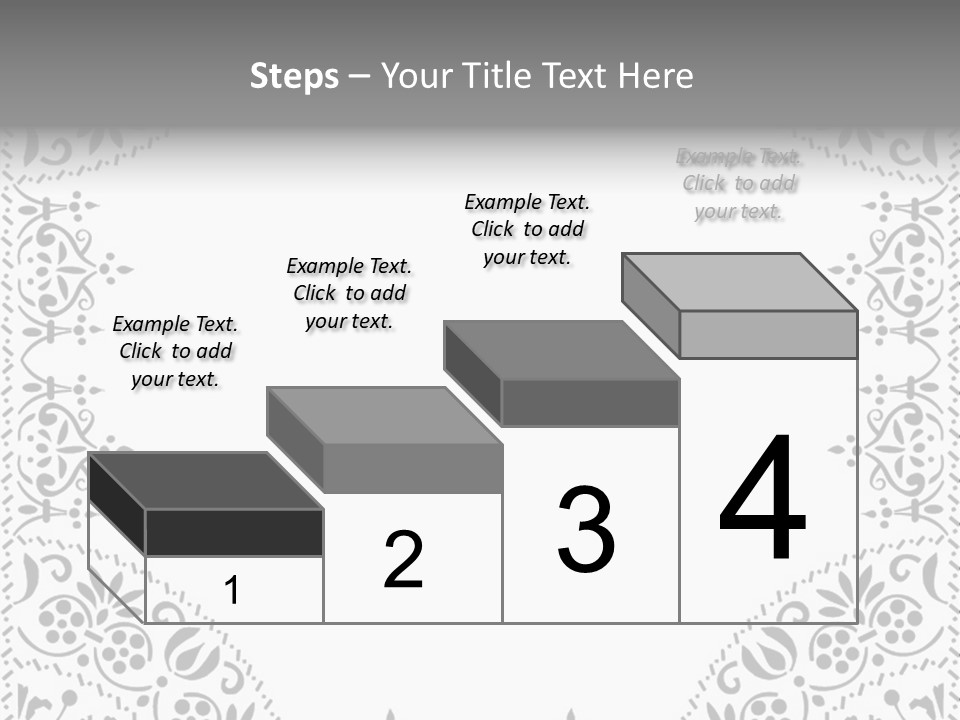 Vector Pen Image PowerPoint Template