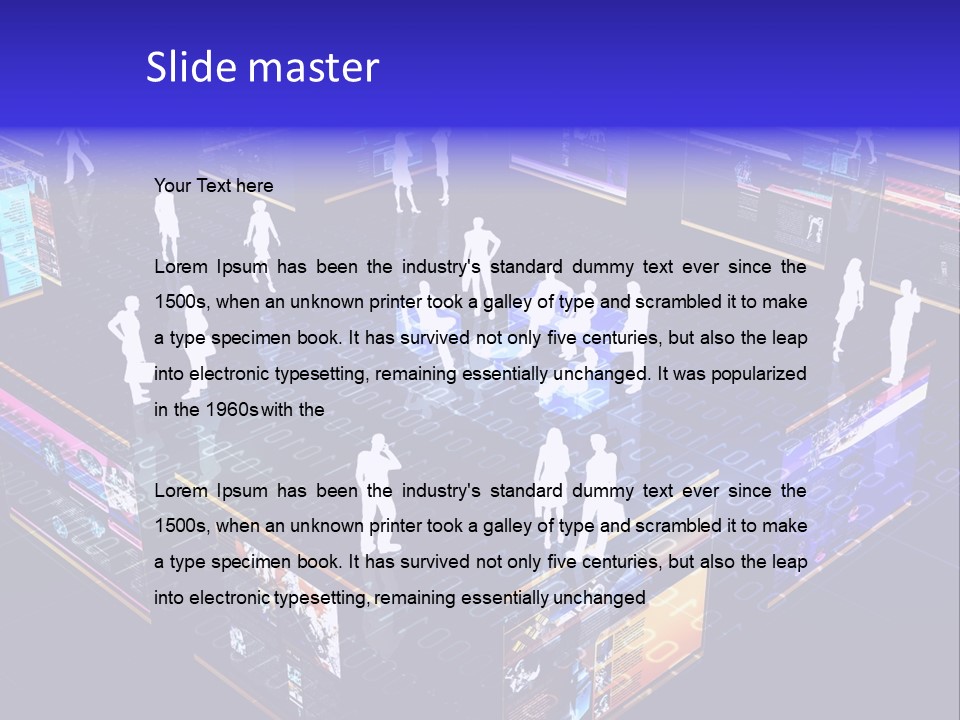 Domain Concept Net PowerPoint Template