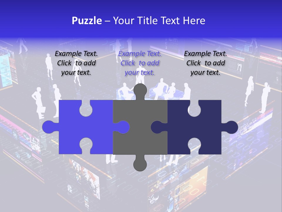 Domain Concept Net PowerPoint Template