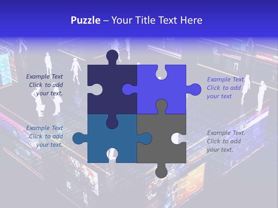 Domain Concept Net PowerPoint Template