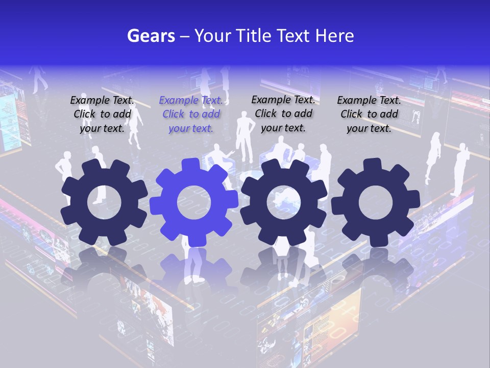 Domain Concept Net PowerPoint Template