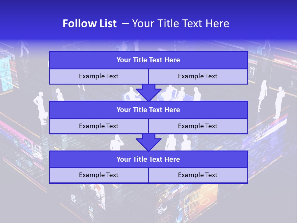 Domain Concept Net PowerPoint Template