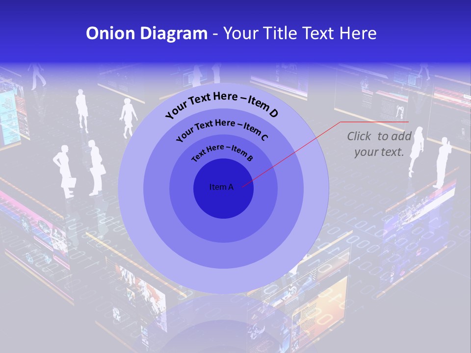 Domain Concept Net PowerPoint Template