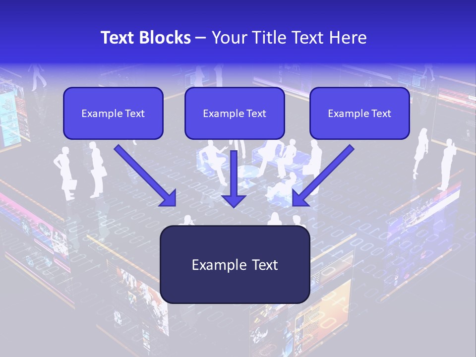 Domain Concept Net PowerPoint Template