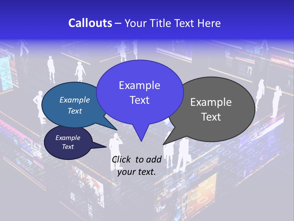Domain Concept Net PowerPoint Template