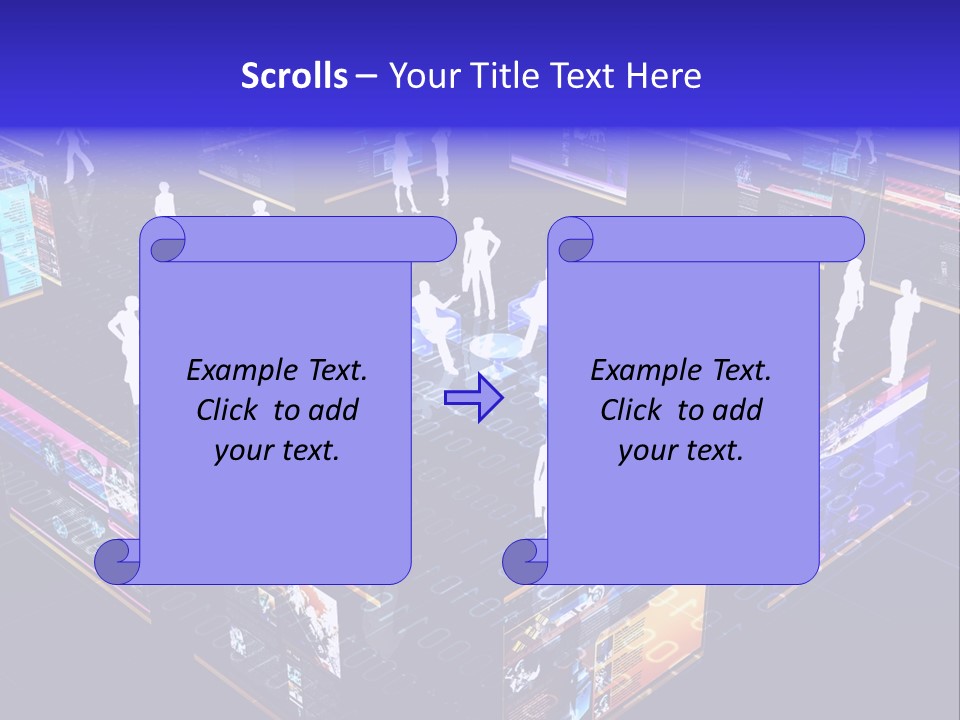 Domain Concept Net PowerPoint Template