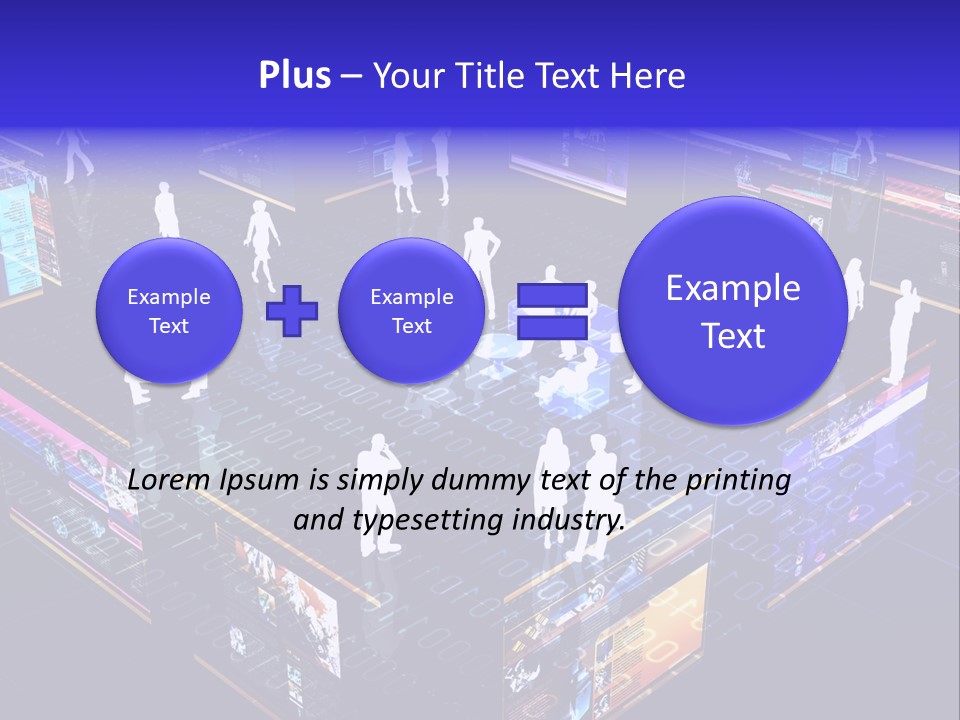 Domain Concept Net PowerPoint Template