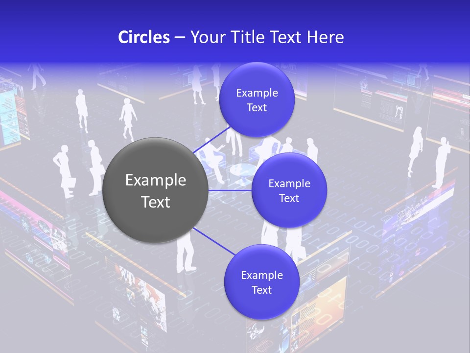 Domain Concept Net PowerPoint Template