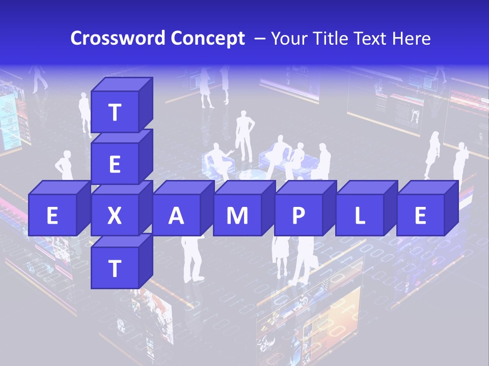 Domain Concept Net PowerPoint Template