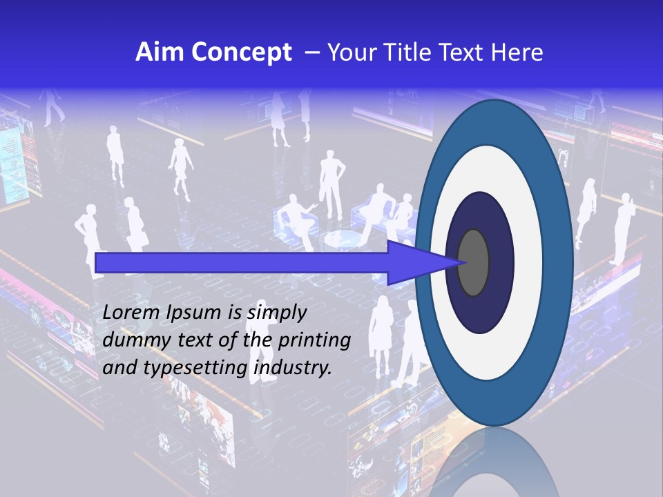 Domain Concept Net PowerPoint Template