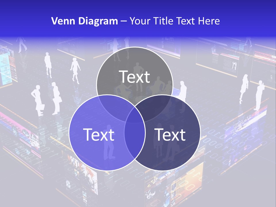 Domain Concept Net PowerPoint Template