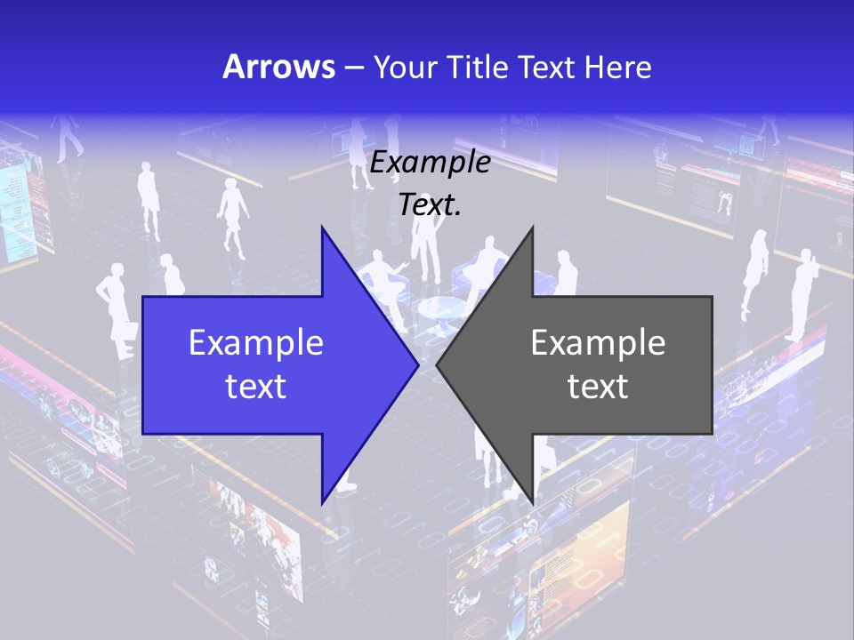 Domain Concept Net PowerPoint Template