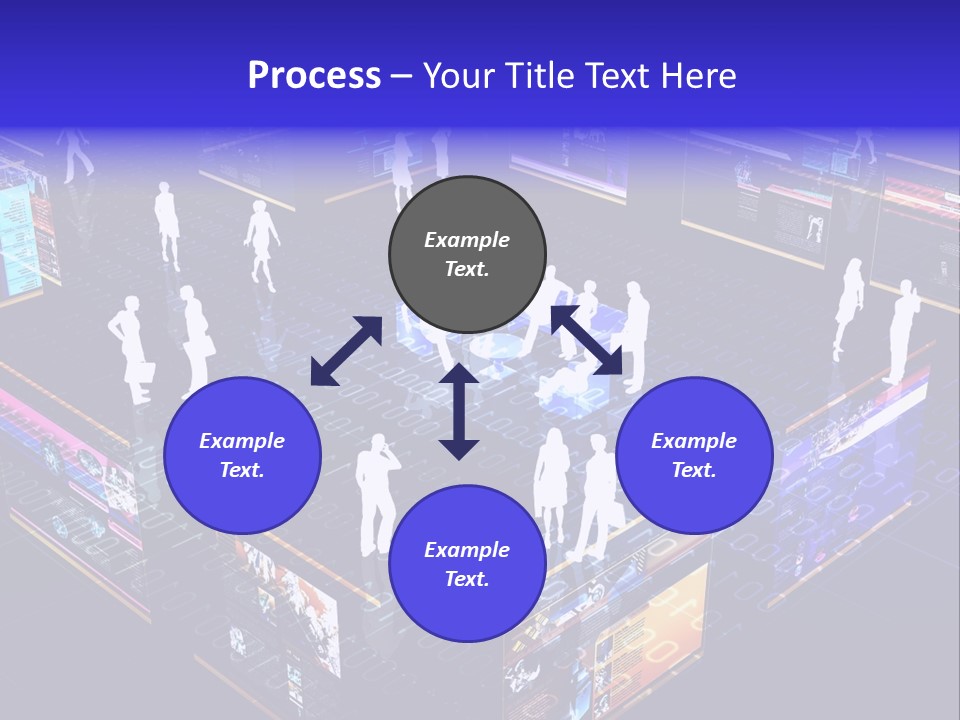 Domain Concept Net PowerPoint Template