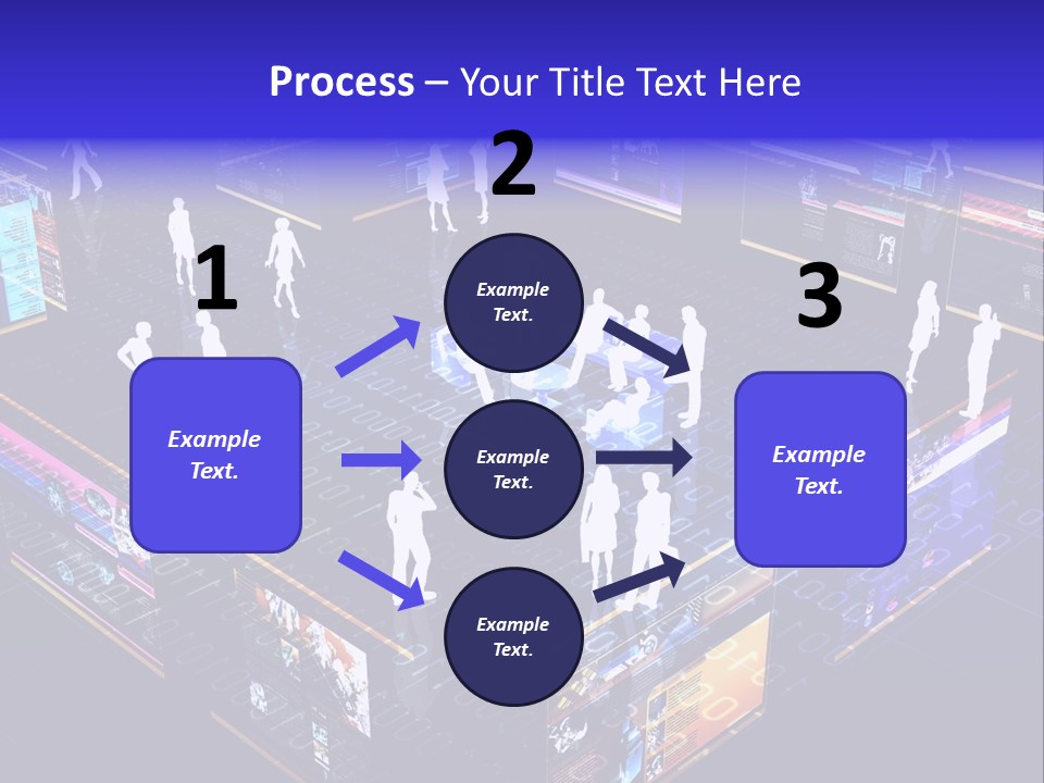 Domain Concept Net PowerPoint Template