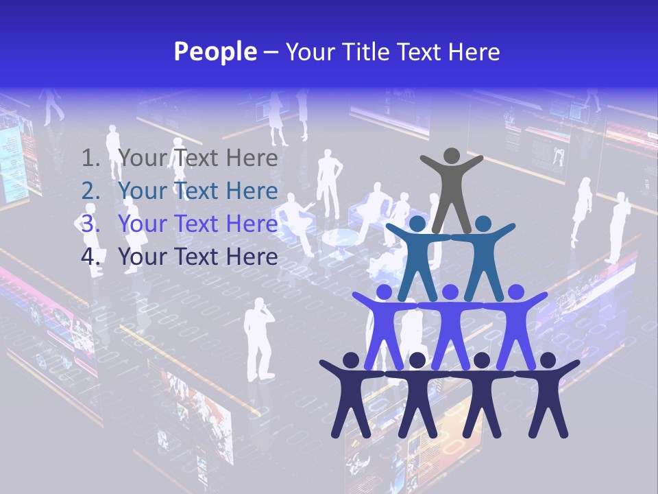 Domain Concept Net PowerPoint Template